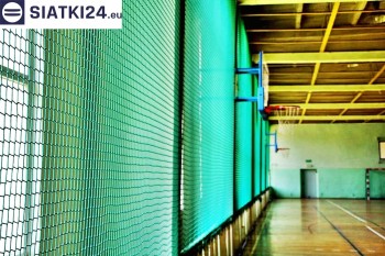 Siatki Wisła - Siatki zabezpieczające na hale sportowe - zabezpieczenie wyposażenia w hali sportowej dla terenów Miasta Wisła