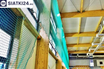 Siatki Wisła - Duża wytrzymałość siatek na hali sportowej dla terenów Miasta Wisła