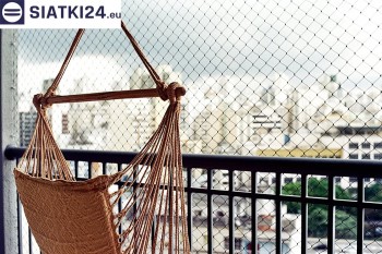Siatki Wisła - Zabezpieczająca siatka ze sznurka na balkon dla terenów Miasta Wisła