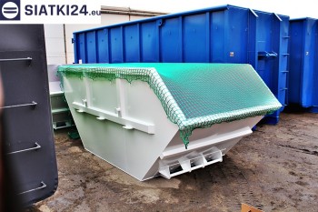 Siatki Wisła - Siatka przykrywająca na kontener - zabezpieczenie przewożonych ładunków dla terenów Miasta Wisła